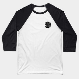 Small Black FMT Logo Baseball T-Shirt